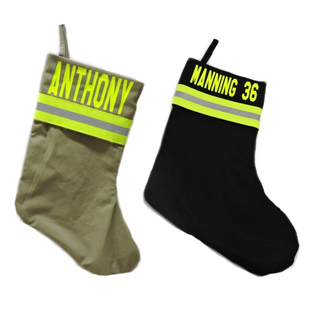 Firefighter Christmas Stocking