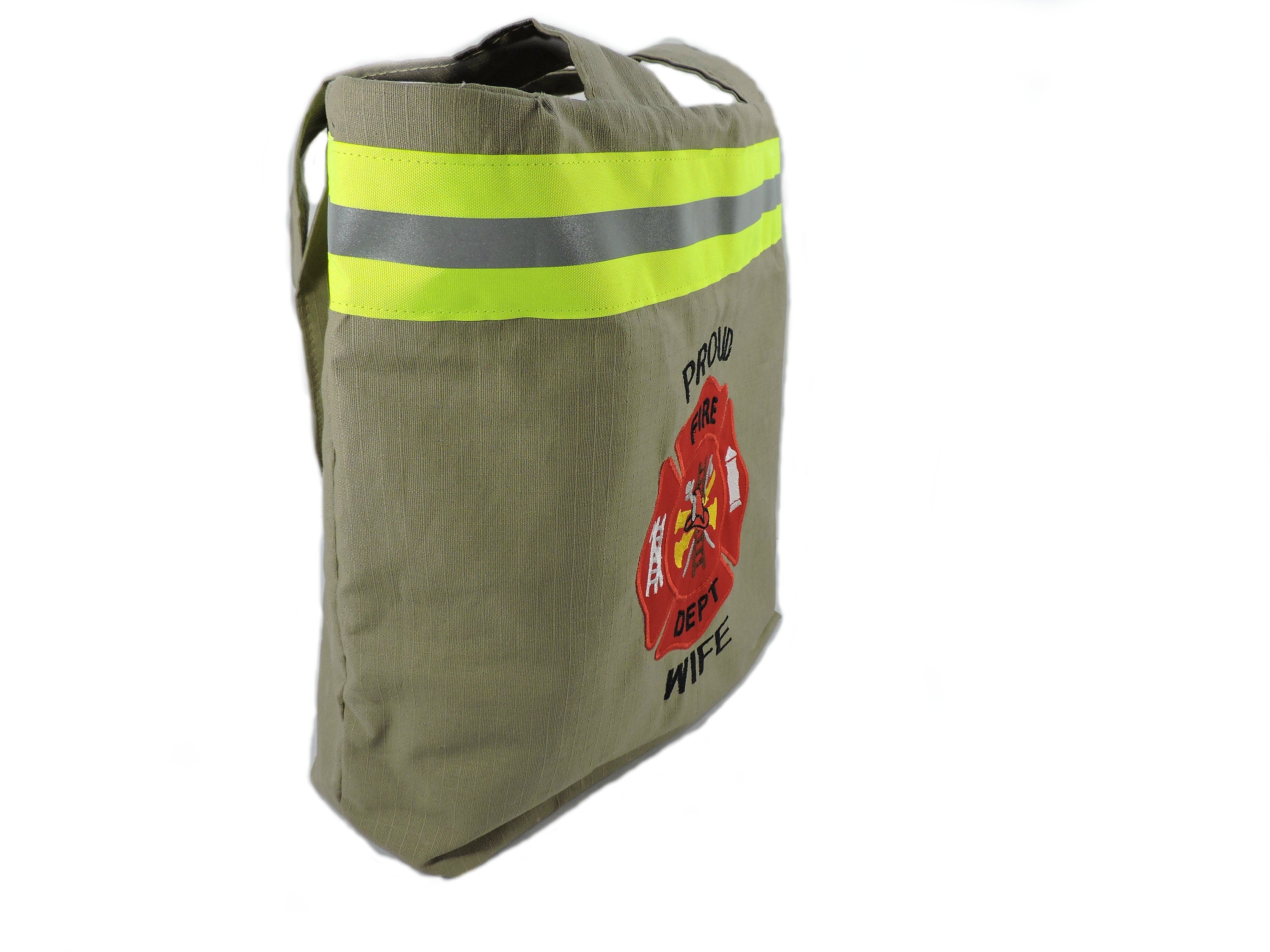 side view of Firefighter Wife Purse