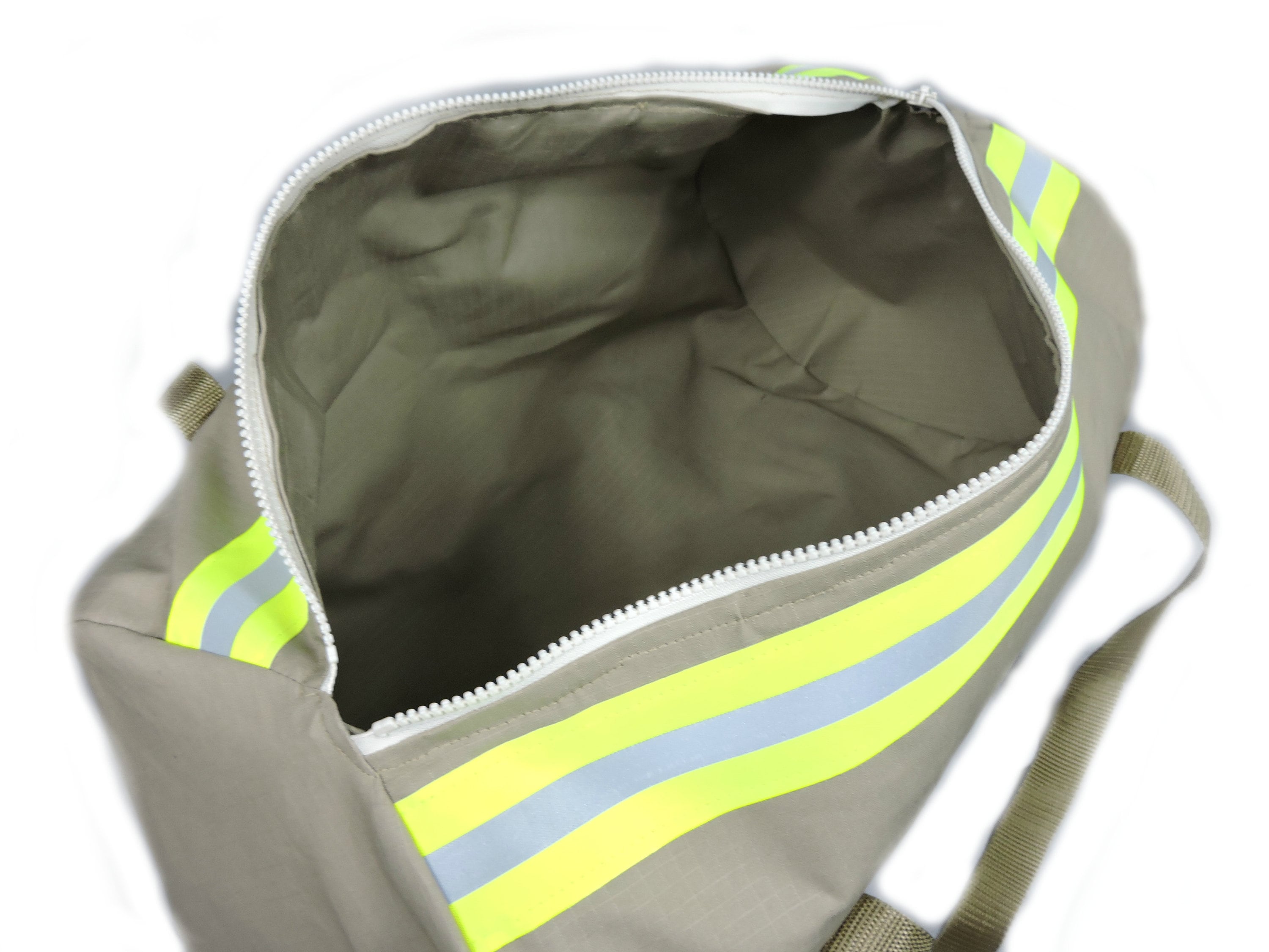 inside of Firefighter Duffle bag