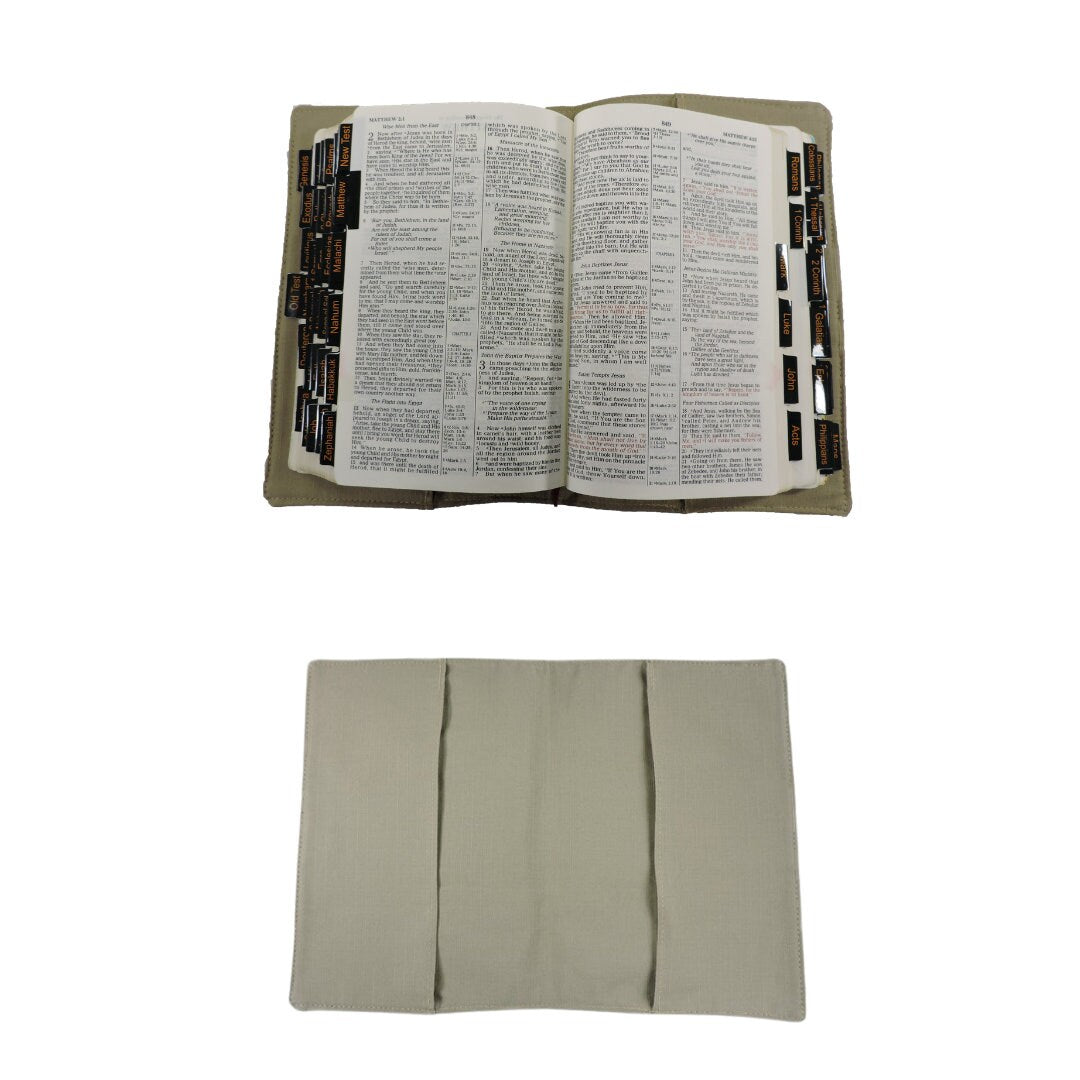 inside view of Firefighter bible cover