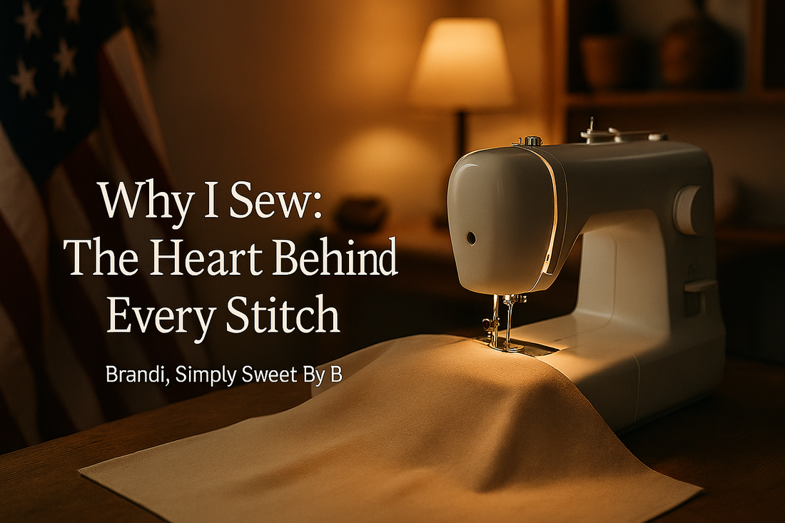 👩🏻‍🚒 Why I Sew: The Heart Behind Every Stitch