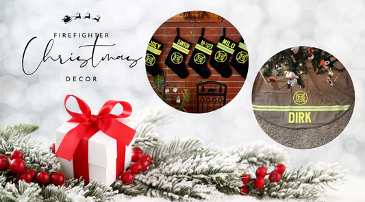 Bring the Firefighter Spirit into Your Holiday Décor with Unique Handmade Christmas Items