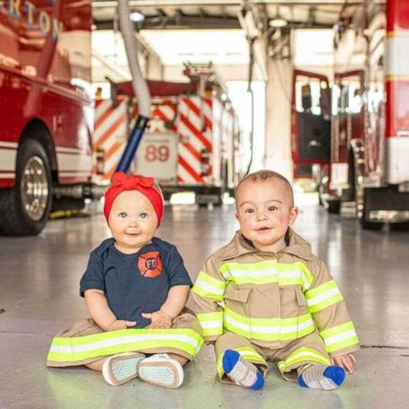 Firefighter Baby