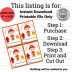 how to order Printable Firefighter Valentine, Firefighter With Hydrant