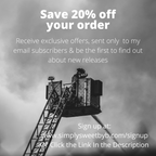 save 20% off your order by signing up for my email list. llink on the top of the screen 