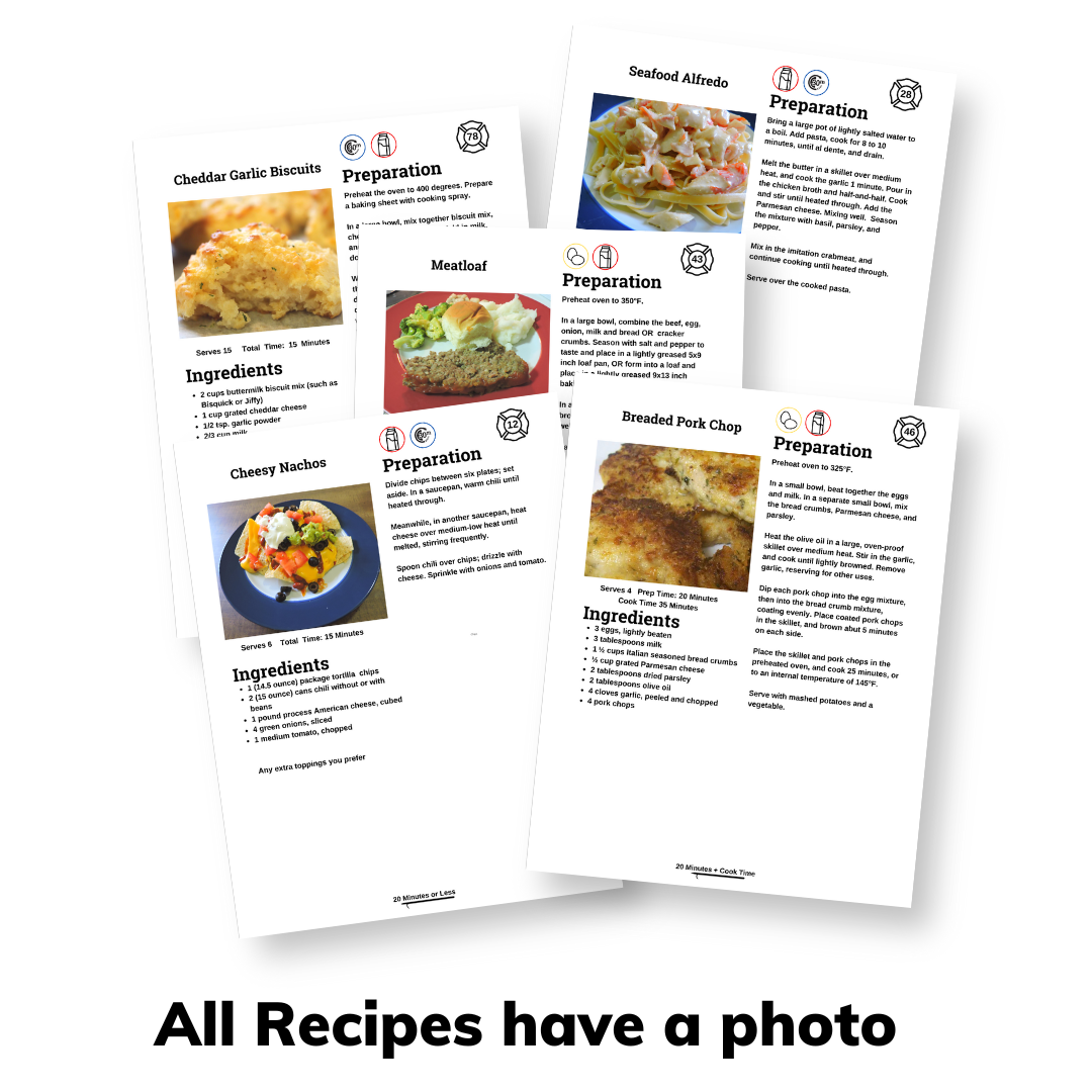 Every recipe has a color image