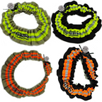 Firefighter wedding garter styles with a name on the back