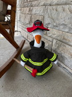 Firefighter Porch Goose Outfit