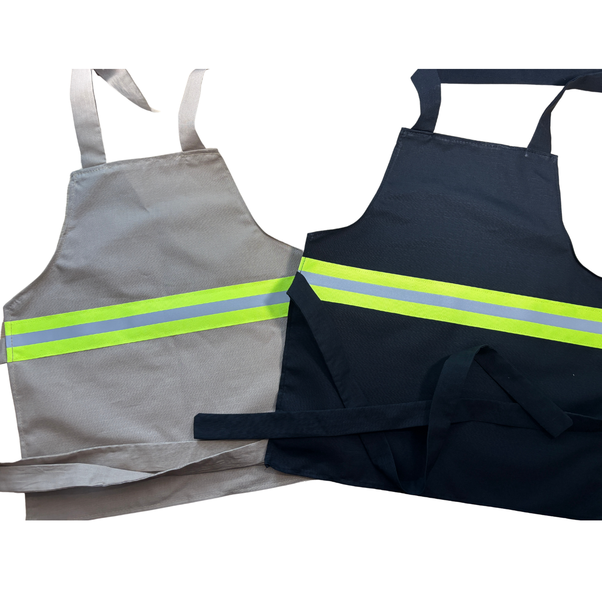 Firefighter Kids Apron in tan or black fabric