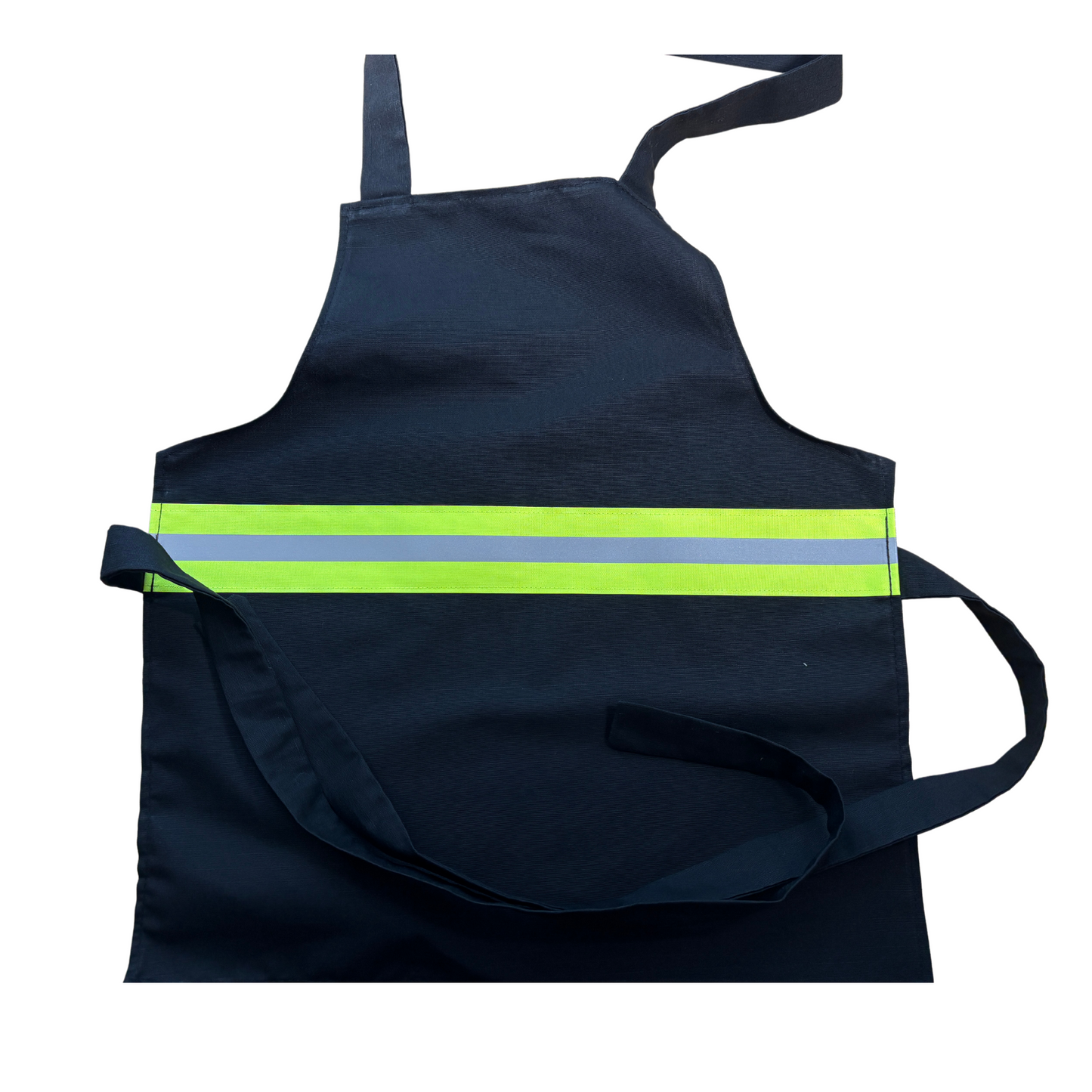 black fabric kids firefighter apron 