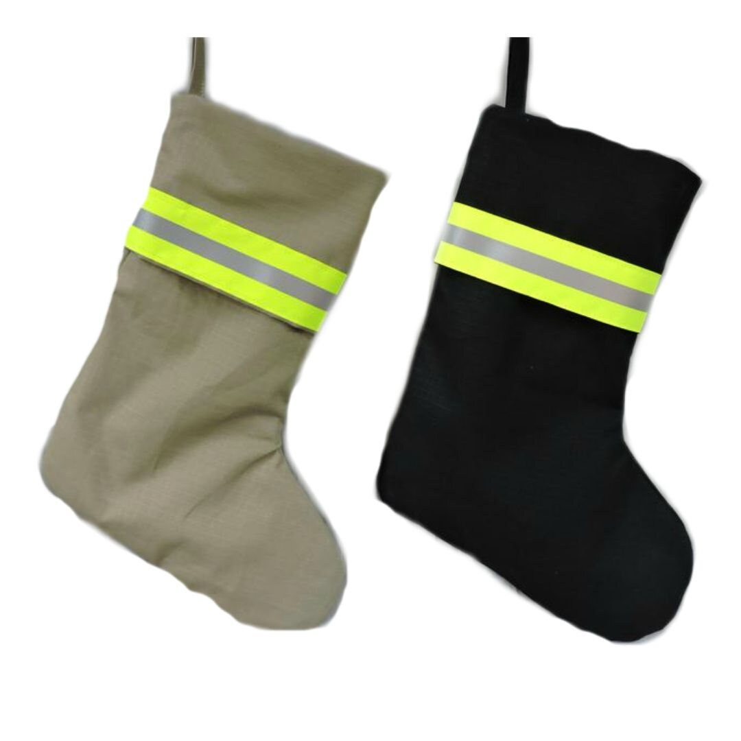 Firefighter Christmas stocking no name added