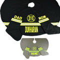 Firefighter Christmas Tree Skirt and Christmas stocking set