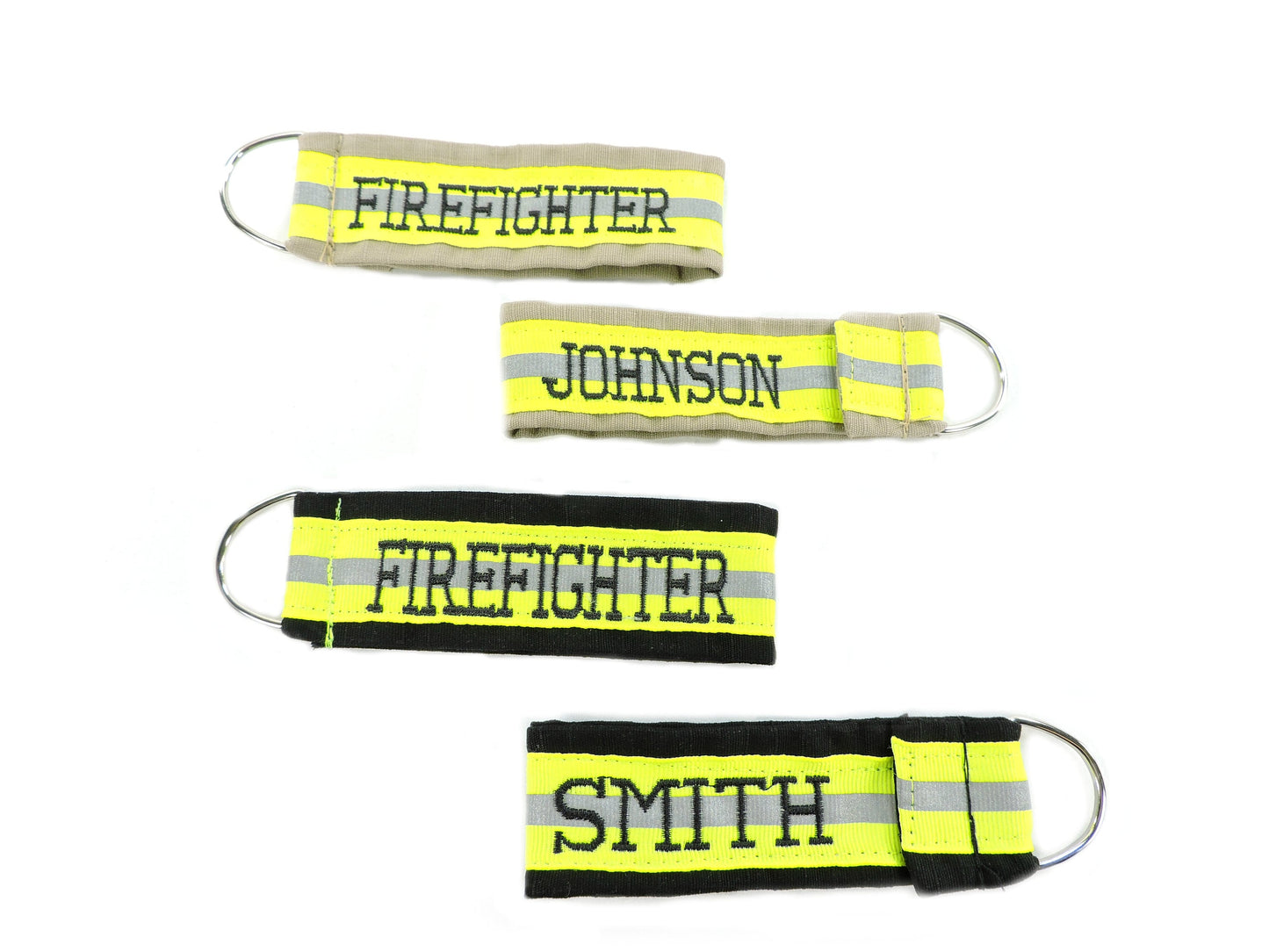 Personalized Firefighter Keychain