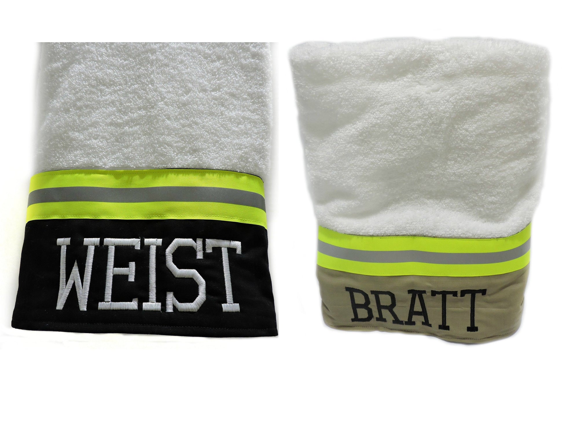 Firefighter bath towel
