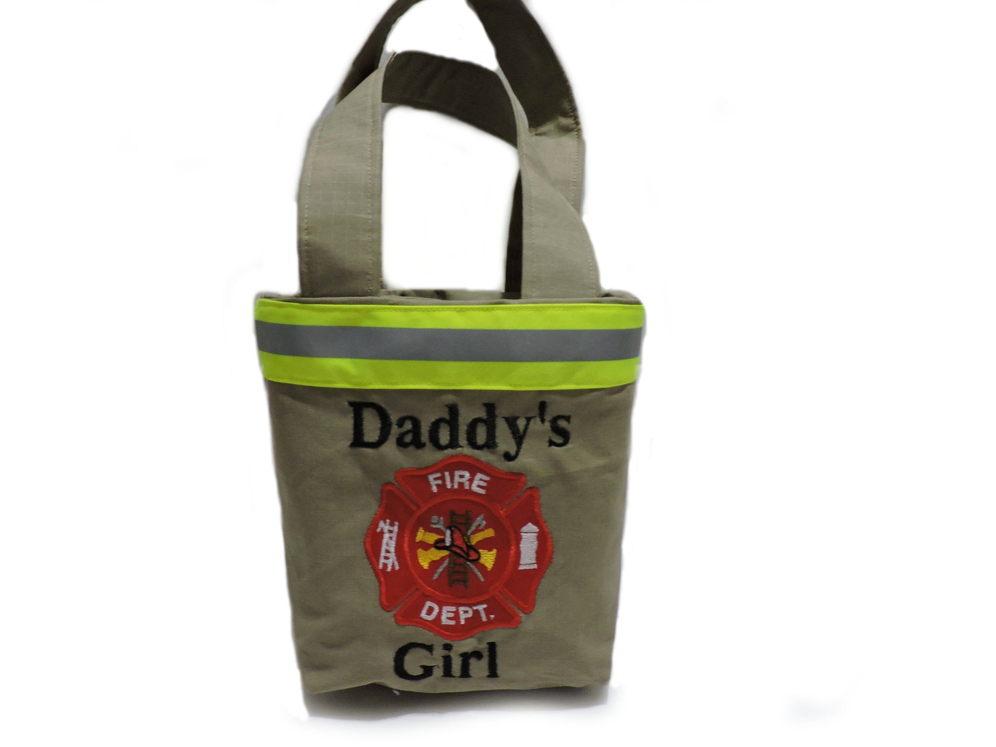 Firefighter Toddler Purse - daddy's girl saying