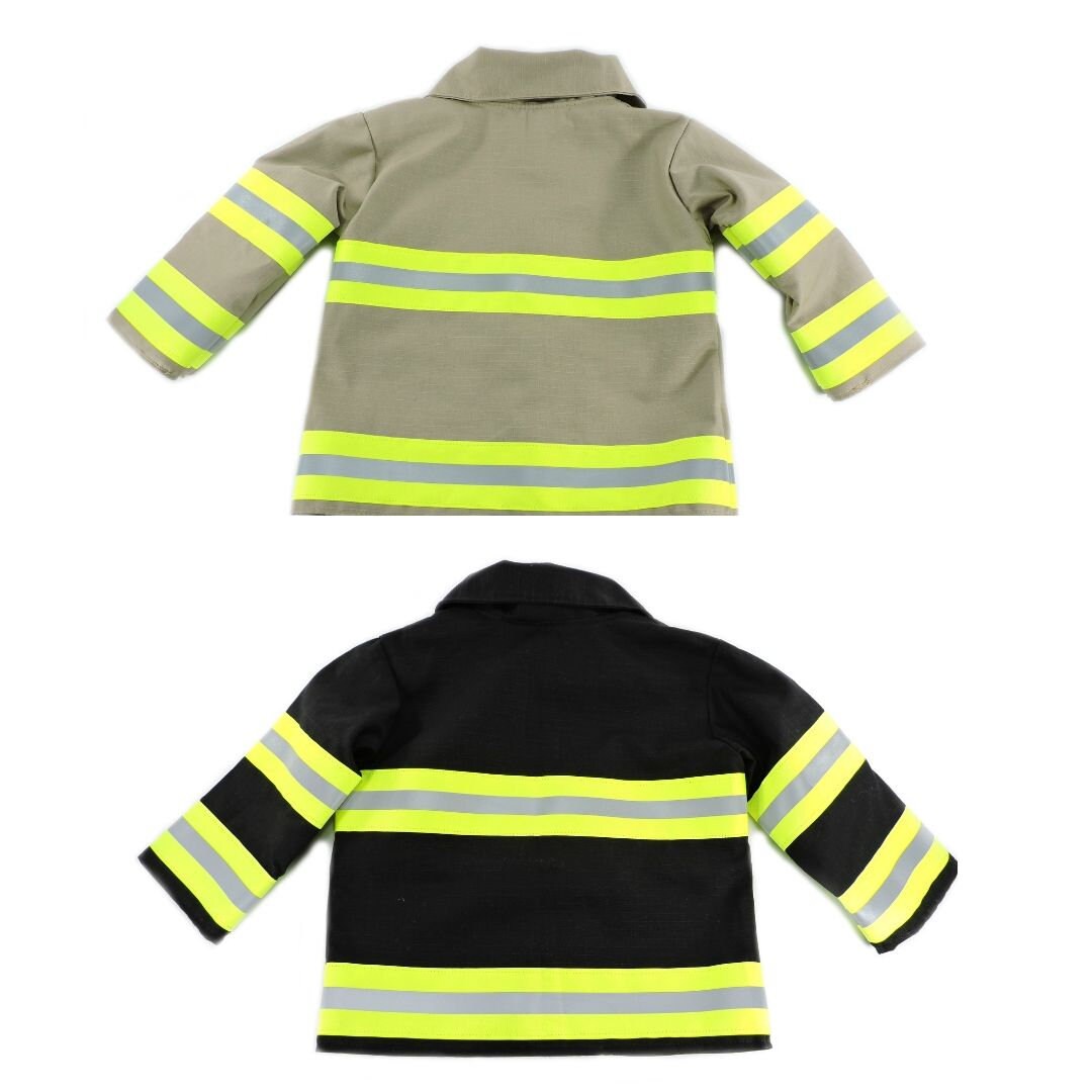 back of Firefighter Baby Jacket
