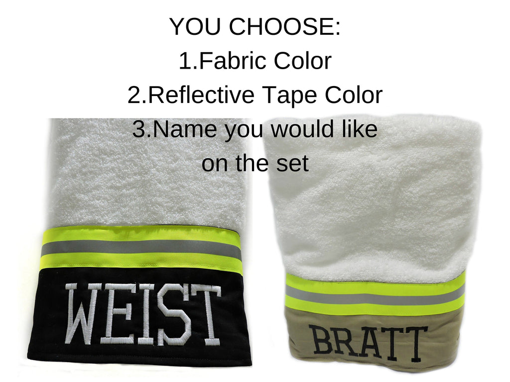 firefighter bath towels