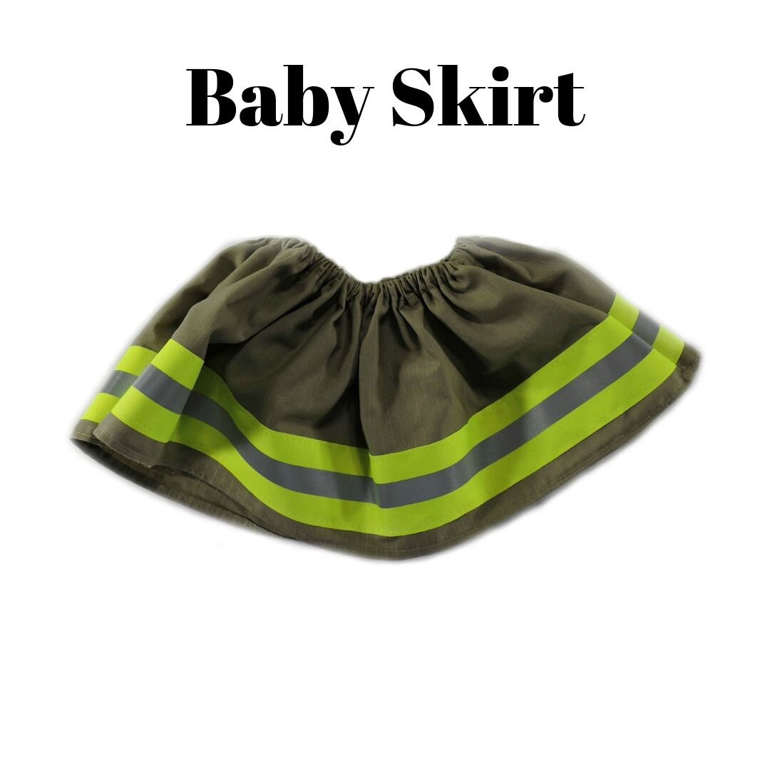 firefighter baby  skirt